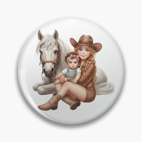 Item preview, Mother and Child Cowgirl designed and sold by CHRIST5000.