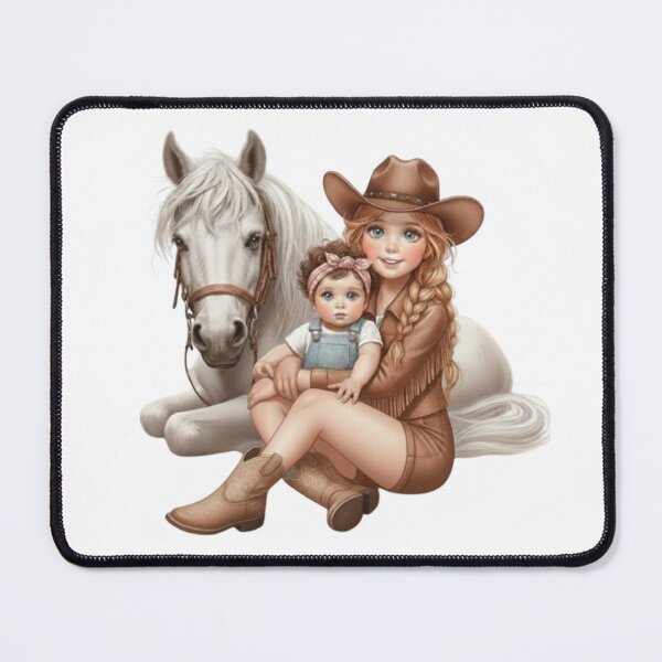Item preview, Mother and Child Cowgirl designed and sold by CHRIST5000.