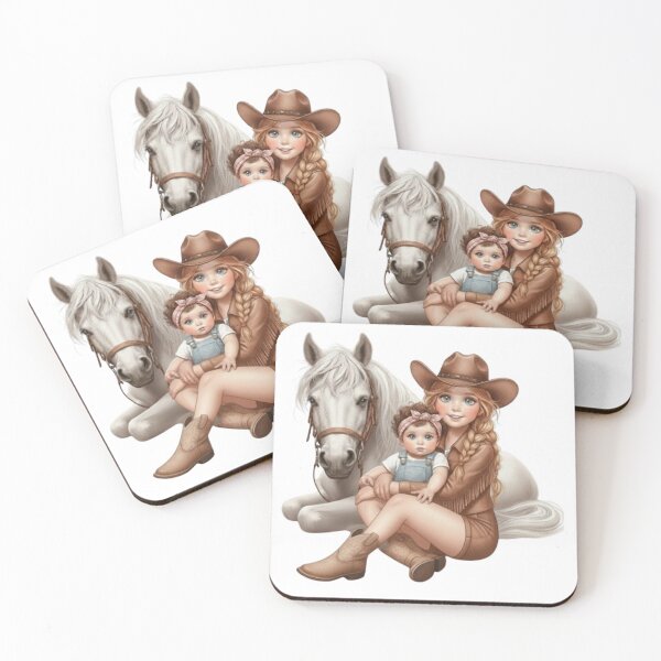 Item preview, Mother and Child Cowgirl designed and sold by CHRIST5000.