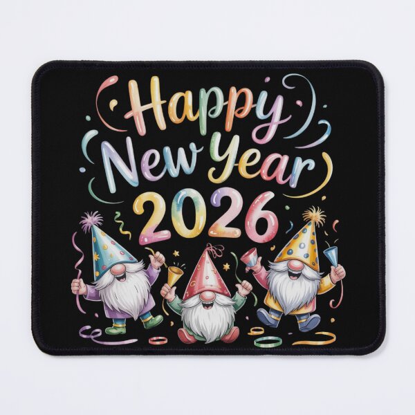 Item preview, Happy New Year Gnomes Confetti New Year's Eve Party designed and sold by FurrFunPrints.