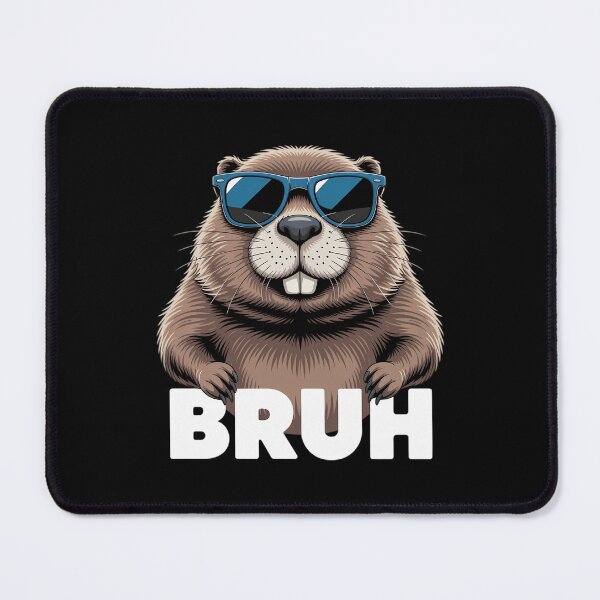 Item preview, Bruh The Groundhog Woodchuck Ground-Hog Day Funny designed and sold by ValerieRodrigue.