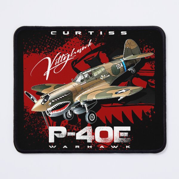 Item preview, Curtiss P-40E Warhawk – WWII American Fighter Aircraft designed and sold by Aerolovers.