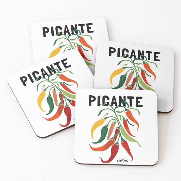 Item preview, Picante Chillies Bunch | Bold Glossy Chili Pepper Arrangement on Black designed and sold by HBDStudio.