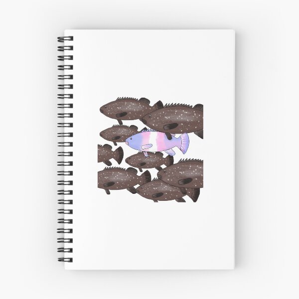 Item preview, Transgender pride grouper designed and sold by Lwisaurus.