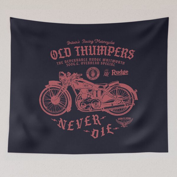 Item preview, Iron Flyers Rudge Whitworth 500c.c. Motor Cycle designed and sold by IronFlyers.