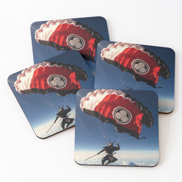 Item preview, Samurai Skydive: Warrior Descent Over Fuji designed and sold by FUJISUNTOKYO.