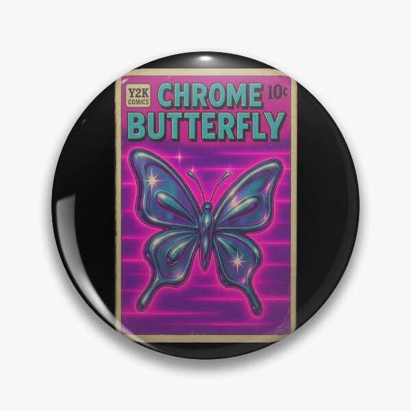 Item preview, Y2K: Chrome Butterfly designed and sold by bapupa.