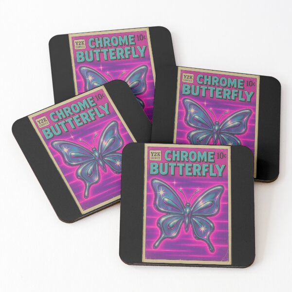 Item preview, Y2K: Chrome Butterfly designed and sold by bapupa.