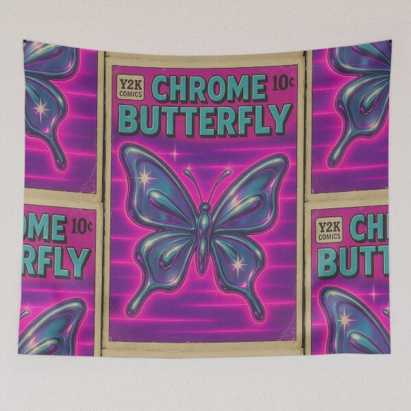 Item preview, Y2K: Chrome Butterfly designed and sold by bapupa.
