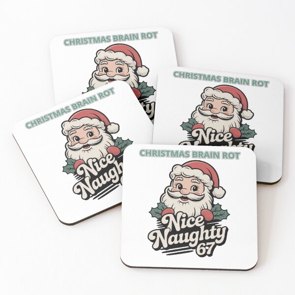 Item preview, Nice Naughty 67 Christmas Brain Rot designed and sold by MA project.