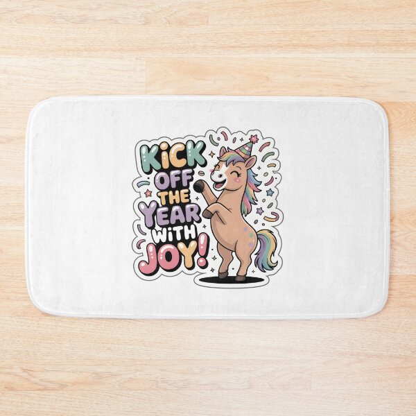 Item preview, Happy New Year! Chibi Horse Sticker - Year of the Horse Pony Kawaii Art designed and sold by Nuist25.