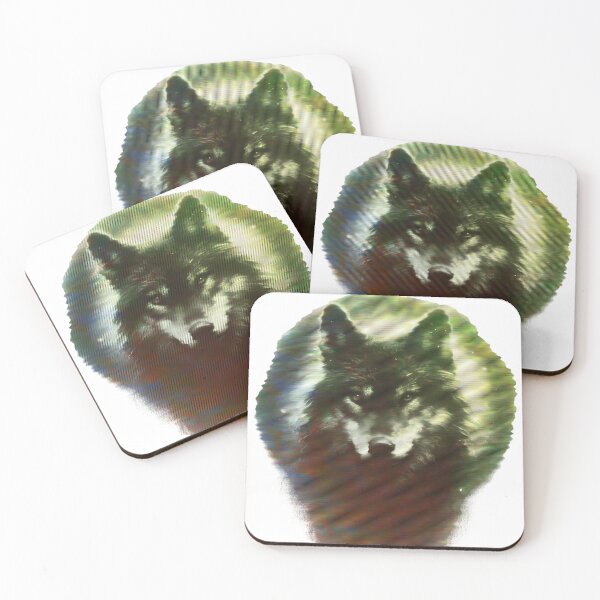 Item preview, wolf surreal nature surrealism art wildness designed and sold by MaciejPetelski.