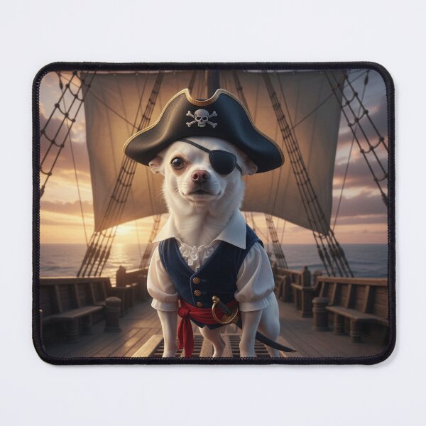 Item preview, Captain Chihuahua protects and serves designed and sold by ChihuahuasRule.