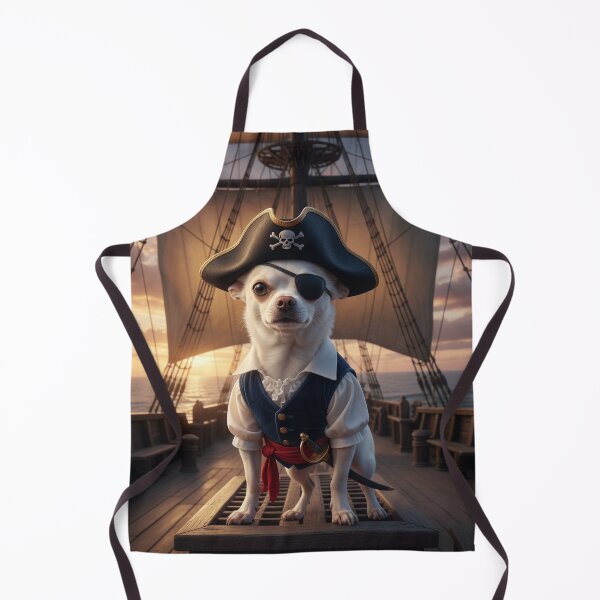 Item preview, Captain Chihuahua protects and serves designed and sold by ChihuahuasRule.