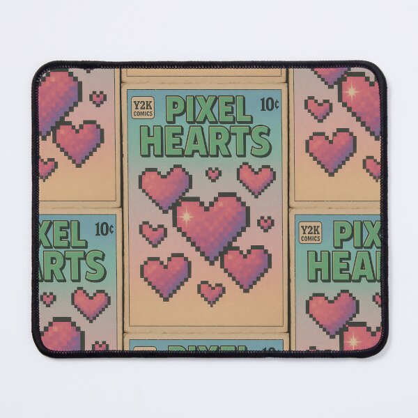 Item preview, Y2K: Pixel Hearts designed and sold by bapupa.