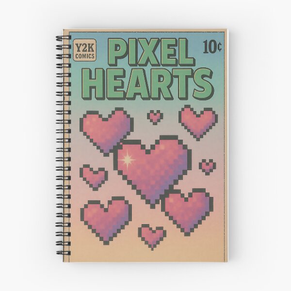 Item preview, Y2K: Pixel Hearts designed and sold by bapupa.