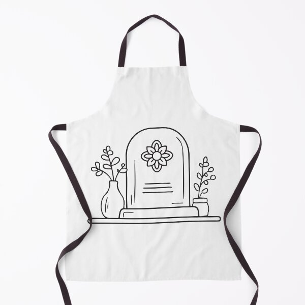Item preview, A tomb placed beside a vase with a carved flower symbol designed and sold by rasagamastore.