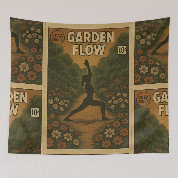 Item preview, Yoga: Garden Flow designed and sold by bapupa.