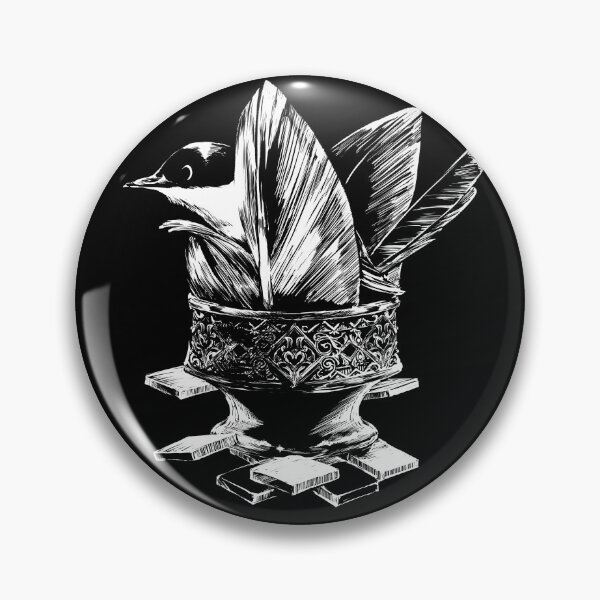 Item preview, Azure-winged Magpie on the Board: The Bishop designed and sold by hichili-dori.