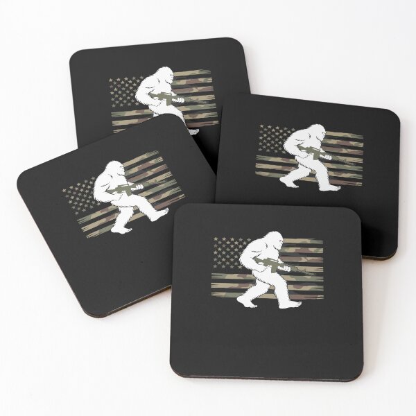 Item preview, Bigfoot Gun Owner Camo US American Flag designed and sold by marcusry.