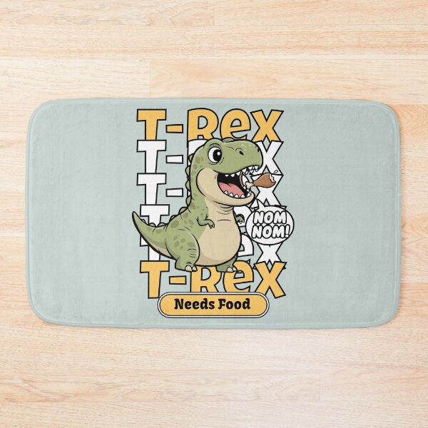 Item preview, T-Rex Needs Food | Funny Dinosaur Design designed and sold by theupsidedown25.