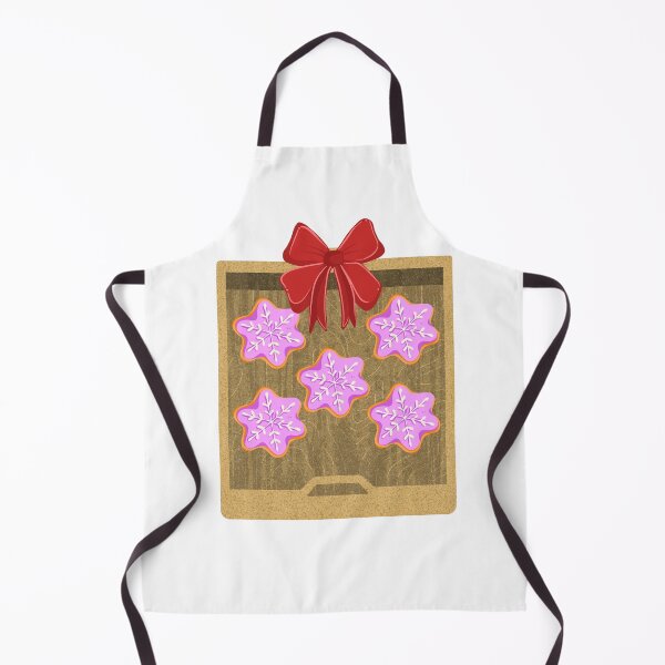Item preview, Pink Christmas cookies on a tray with a bow designed and sold by serenebookworm.
