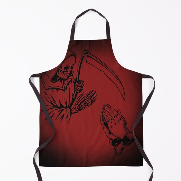 Item preview, Death and Bound Hands – Red and Black Symbolic Art designed and sold by LOUBNEY.