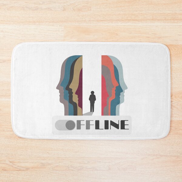 Item preview, Mentally Offline designed and sold by Aminesnip.