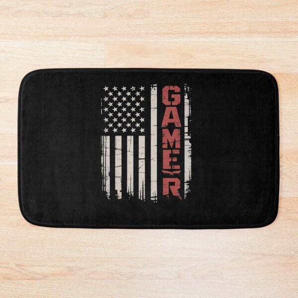 Item preview, American Flag Funny Gamer Video Games Gaming designed and sold by VasilisLamArt.