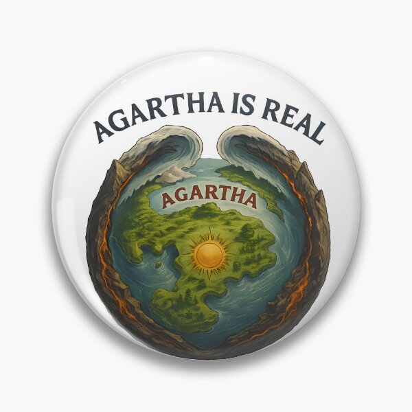 Item preview, Agartha Is Real designed and sold by america-f1rst.