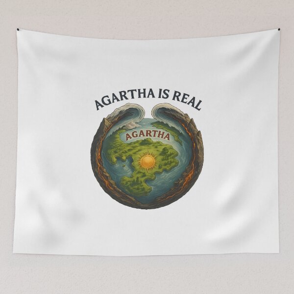 Item preview, Agartha Is Real designed and sold by america-f1rst.