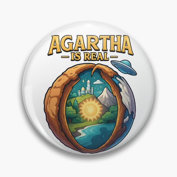 Item preview, Agartha Is Real designed and sold by america-f1rst.