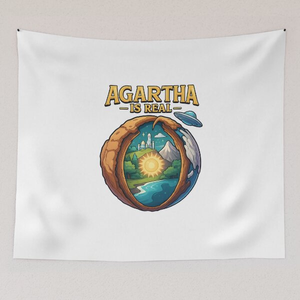Item preview, Agartha Is Real designed and sold by america-f1rst.