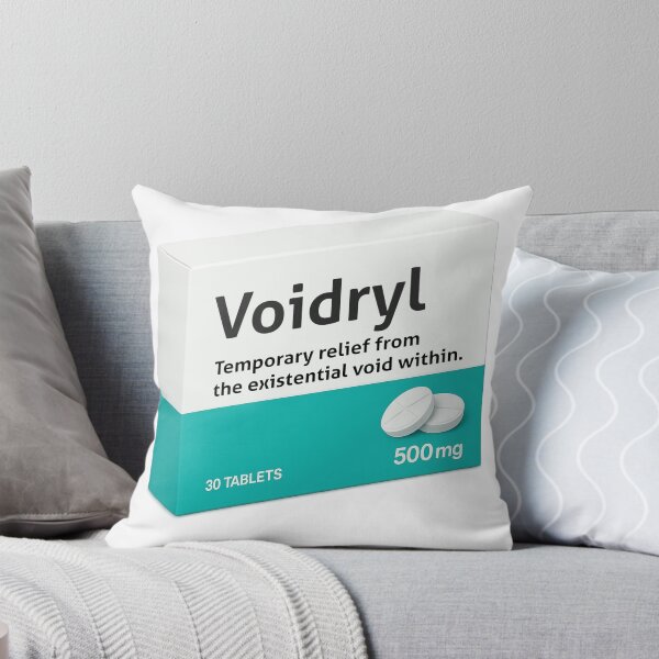 Item preview, Voidryl Mental Health Humor Funny Fake Medicine Parody designed and sold by pharmafeels.