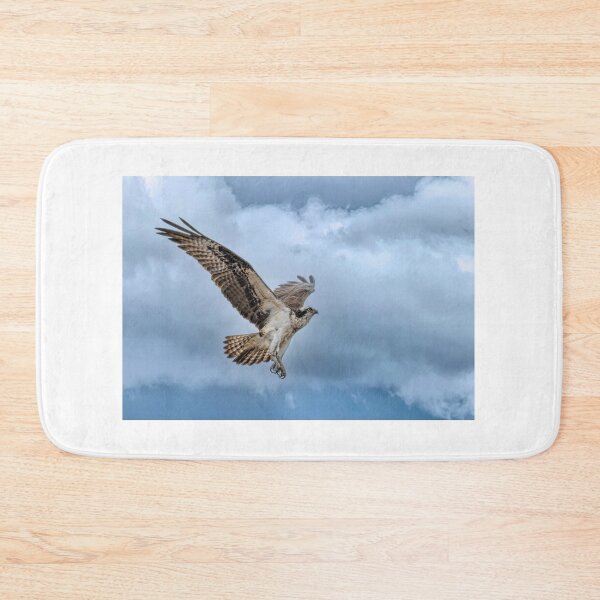 Item preview, Osprey taking flight on a cloudy day designed and sold by James Cumming.