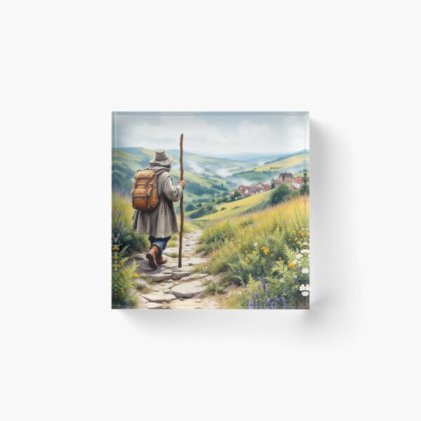 Item preview, Pilgrim on the way to Santiago designed and sold by jefboutique6150.