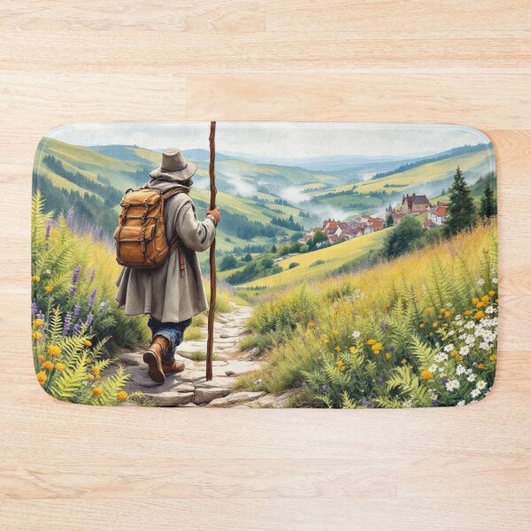 Item preview, Pilgrim on the way to Santiago designed and sold by jefboutique6150.
