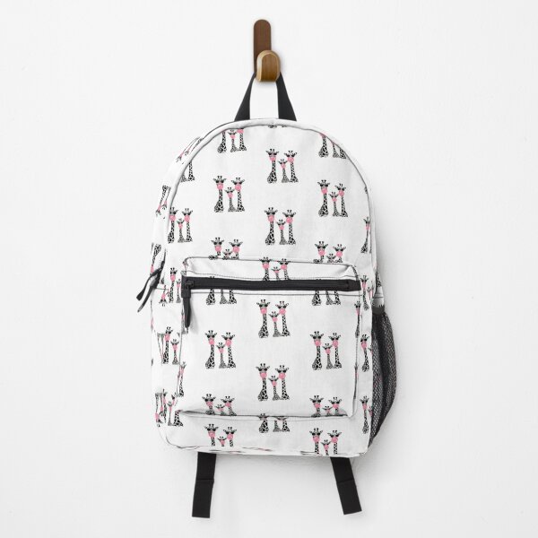 Item preview, Cool Giraffe Family Blowing Gum | Black and White Animal Pop Art designed and sold by HBDStudio.