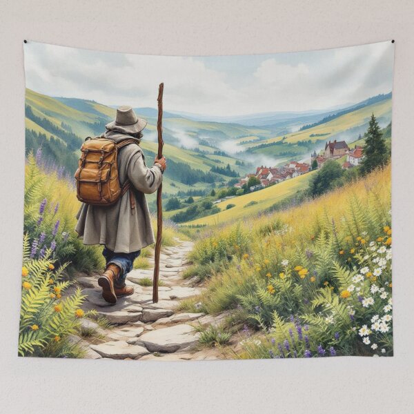 Item preview, Pilgrim on the way to Santiago designed and sold by jefboutique6150.