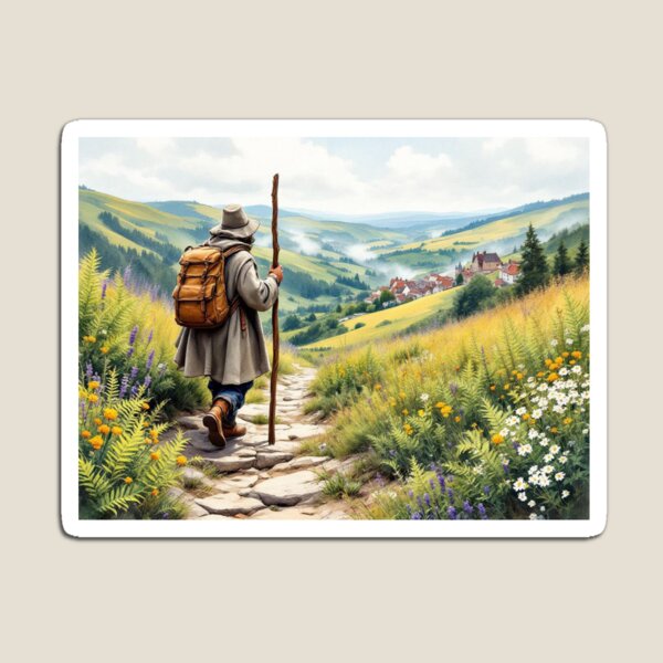 Item preview, Pilgrim on the way to Santiago designed and sold by jefboutique6150.
