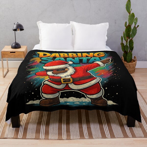 Item preview, Dabbing Santa – Funny Christmas Shirt, Cool Holiday Meme Tee for Kids and Adults, Trendy Xmas Design designed and sold by AddictiveDesign.