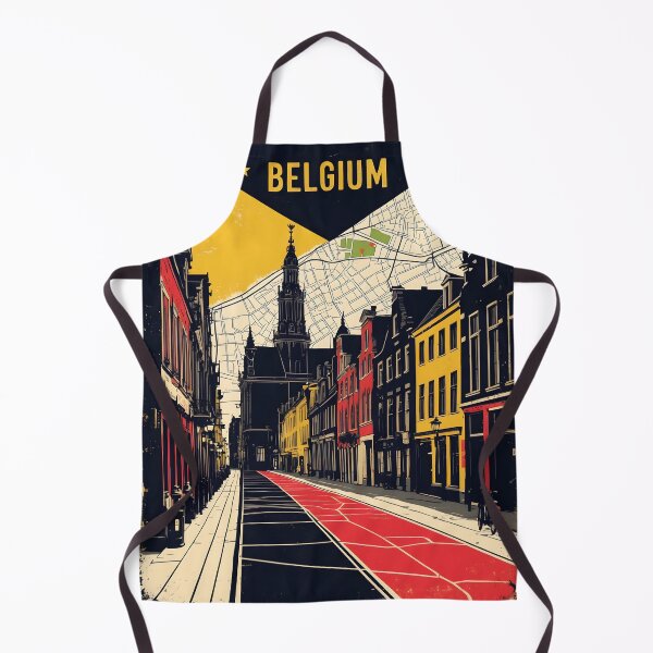 Item preview, Dendermonde Belgium 1950s Vintage Travel Tourism designed and sold by TravelersGems.