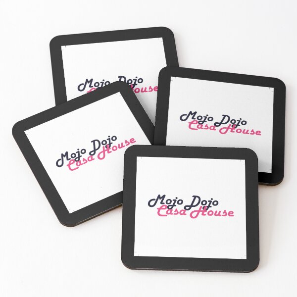 Item preview, Mojo Dojo Casa House Navy Blue Pink Text designed and sold by shoptrangnguyen.