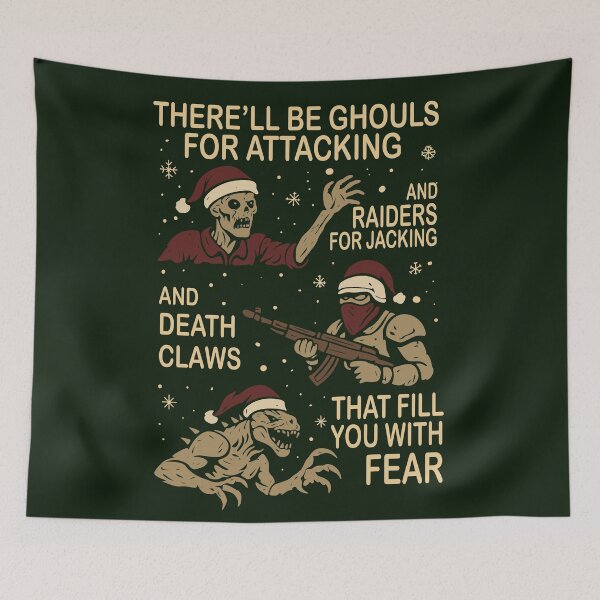 Item preview, Fallout Christmas designed and sold by ChunkByChunk.