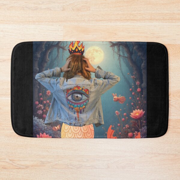 Item preview, Mystic Mermaid Dream – Hand-Painted Jacket Fantasy Art designed and sold by PatiCreate.