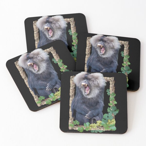 Item preview, Bearded Monkey screaming designed and sold by Compusmurf Design.