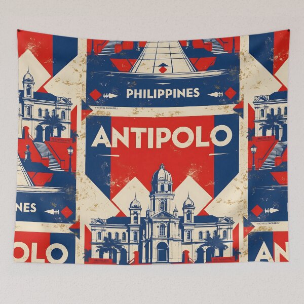 Item preview, Antipolo Philippines 1950s Vintage Travel Tourism designed and sold by TravelersGems.