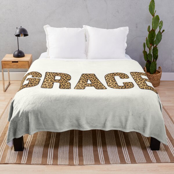 Item preview, Grace Name Leopard Print designed and sold by Jeallan Designs.