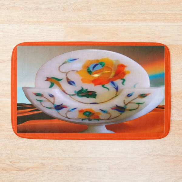 Item preview, Mandated Garnish – Surreal Coaster of Ornamental Compliance designed and sold by daweave77.