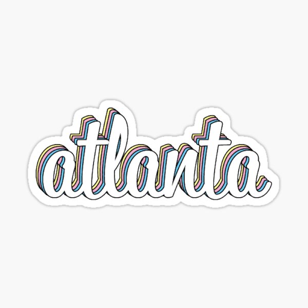 Atl Stickers Redbubble - hello brooklyn lyric atl roblox